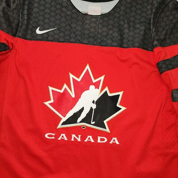Nike 2017 World Championship Team Canada Red IIHF Hockey Jersey Size S - Picture 4 of 6